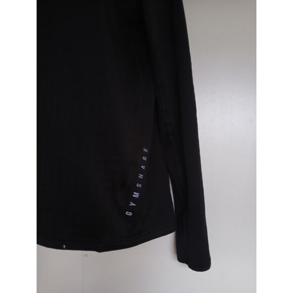 Gymshark Training ¼ Zip Jacket Women’s M • Black Slim Fit Activewear Pullover - Picture 5 of 10